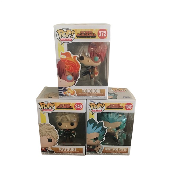 Funko pop lot my hero academia bundle